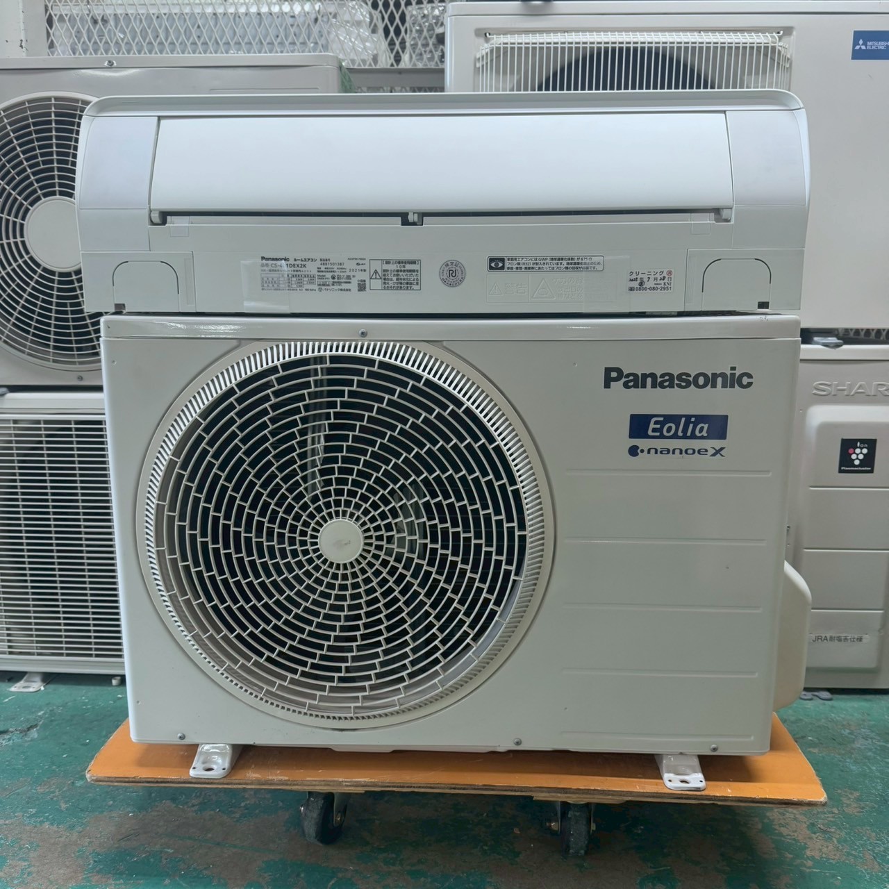 中古エアコン】K06418 パナソニック 2021年製 CS-401DEX2K 主に14畳用
